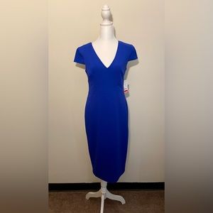 Donna Morgan Size 4 Cobalt Blue Cocktail Dress, Brand New w/ Tags